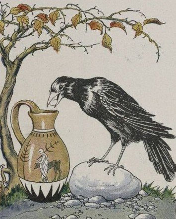 aesop-crow-pitcher