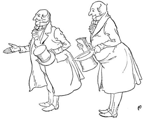 They were portly gentlemen, pleasant to behold