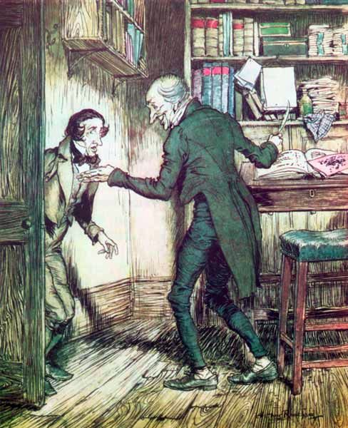 Cratchit and Scrooge
