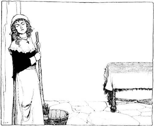 Beauty, doing housework