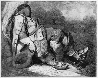 Tom removing the Ogre's boots