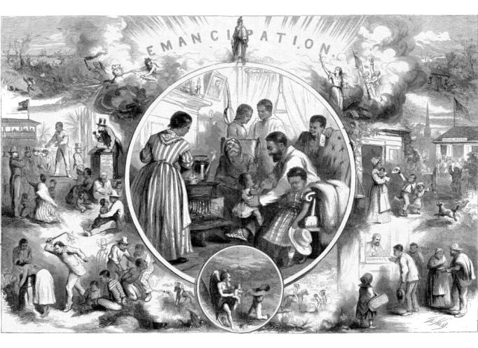 Emancipation by Thomas Nast